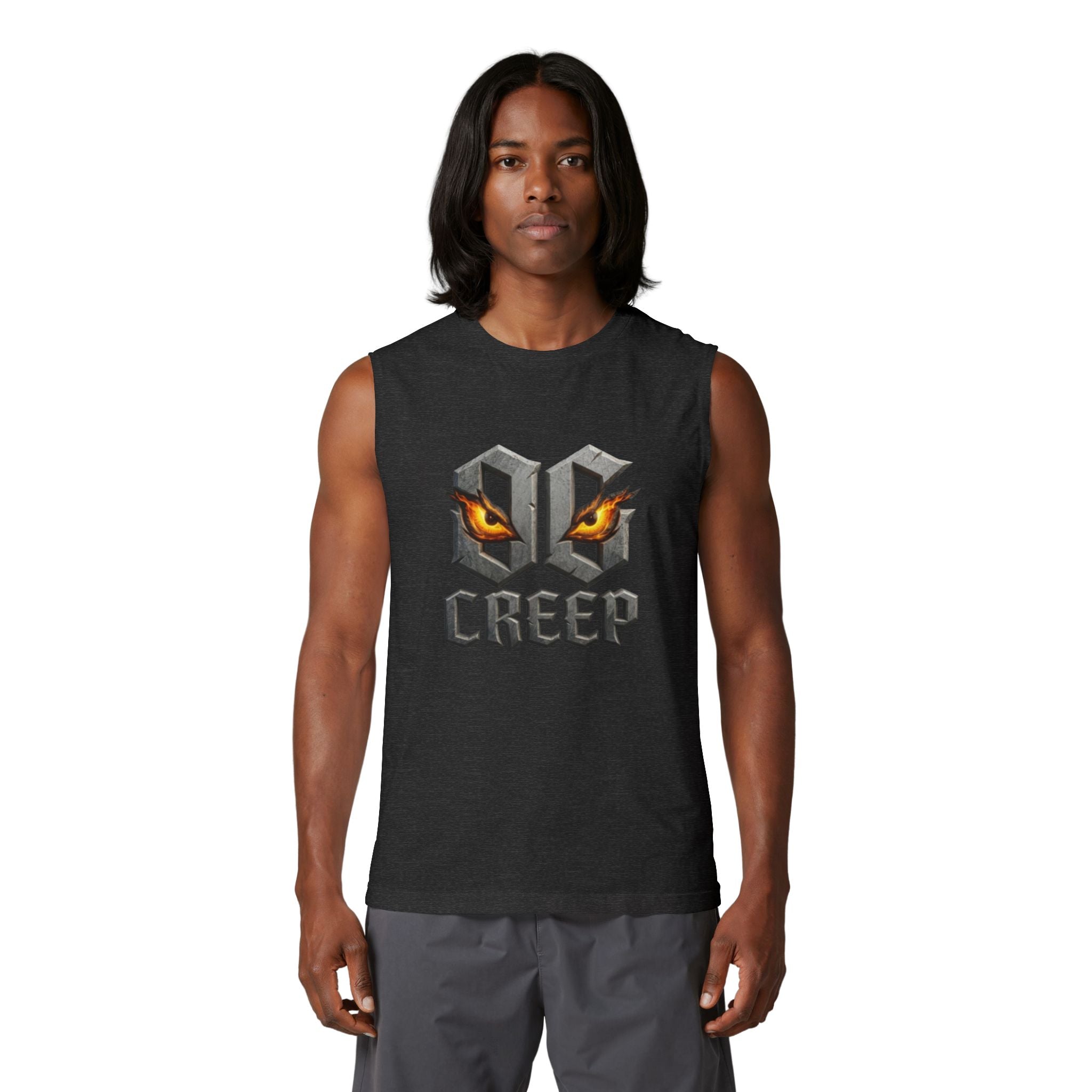 Gym Muscle Tank — "I'm Not Looking at You. I'm Staring at the Iron."