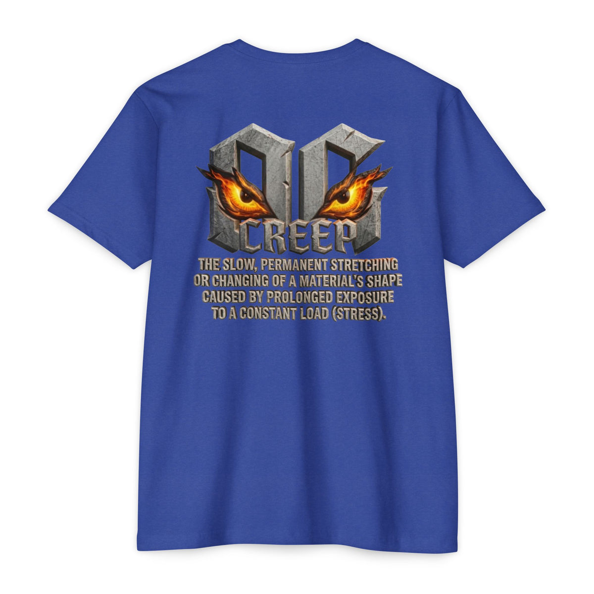 Creep Gothic Eyes T‑Shirt — Grunge Monster Logo Tee