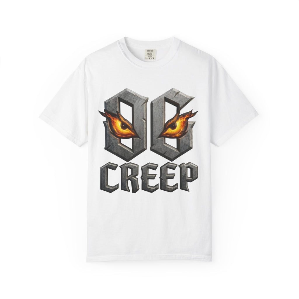 T-Shirt "Creep" Graphic Tee — Creepy Eyes Gothic Streetwear