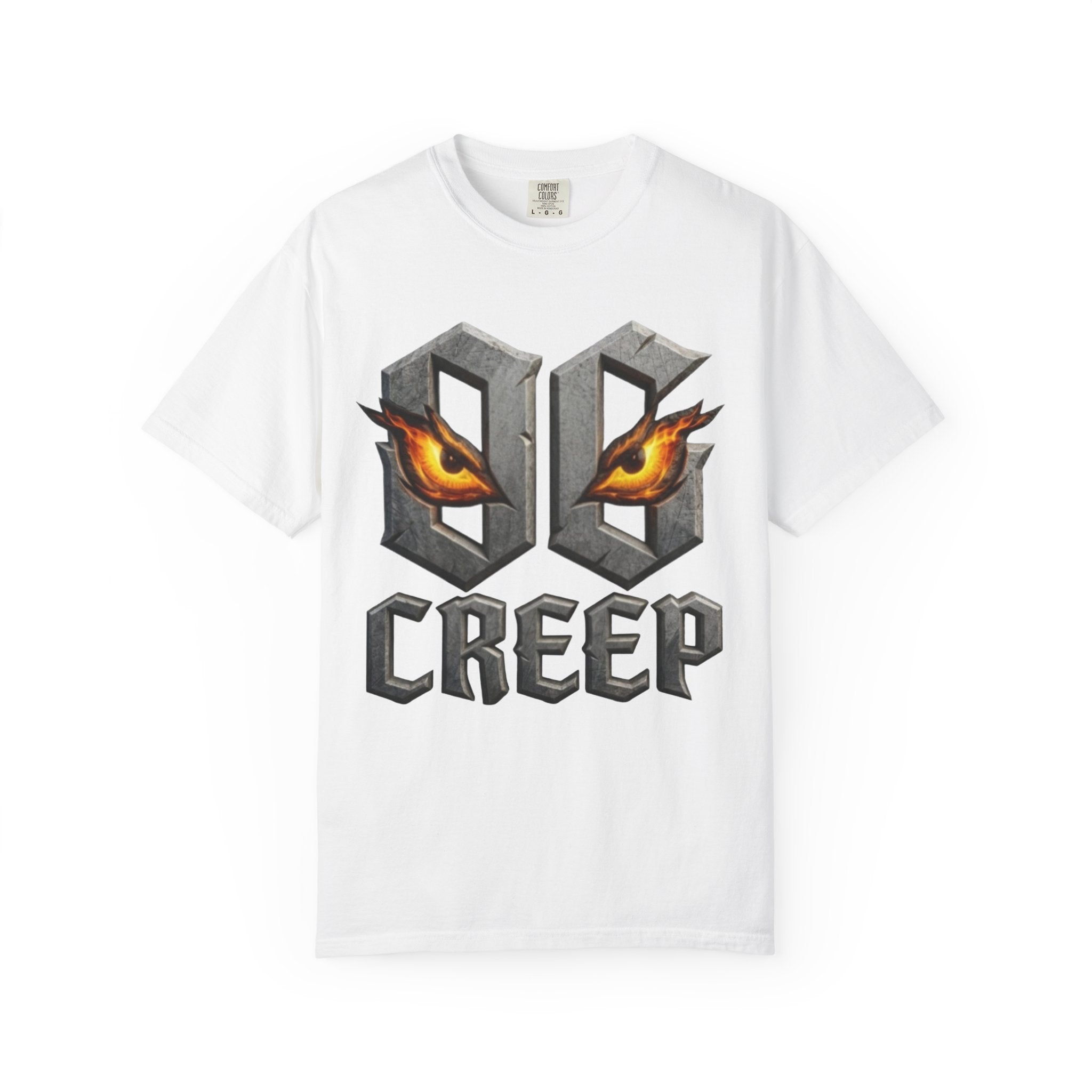 T-Shirt "Creep" Graphic Tee — Creepy Eyes Gothic Streetwear
