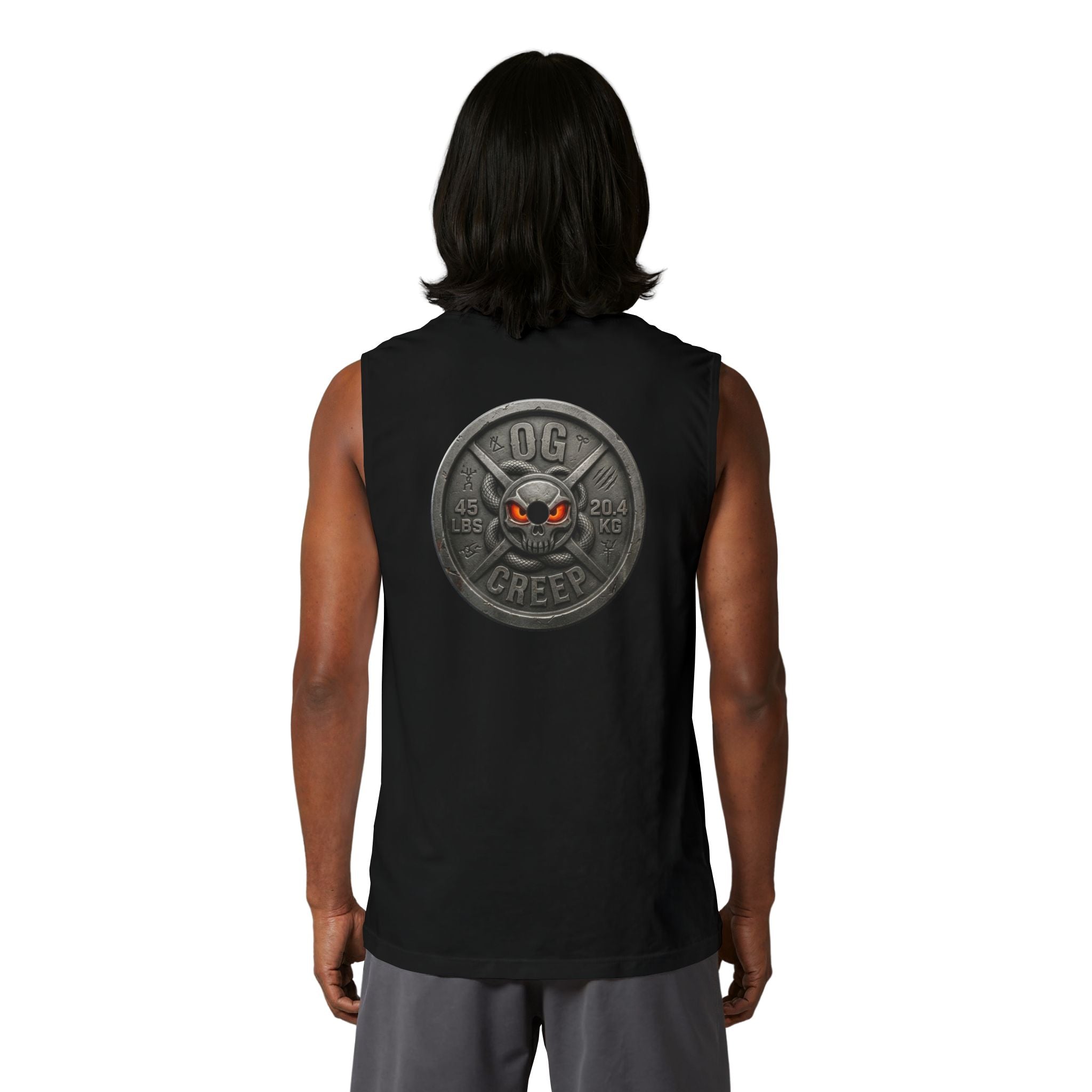 Gym Muscle Tank — "I'm Not Looking at You. I'm Staring at the Iron."