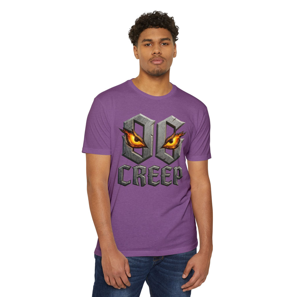 Creep Gothic Eyes T‑Shirt — Grunge Monster Logo Tee